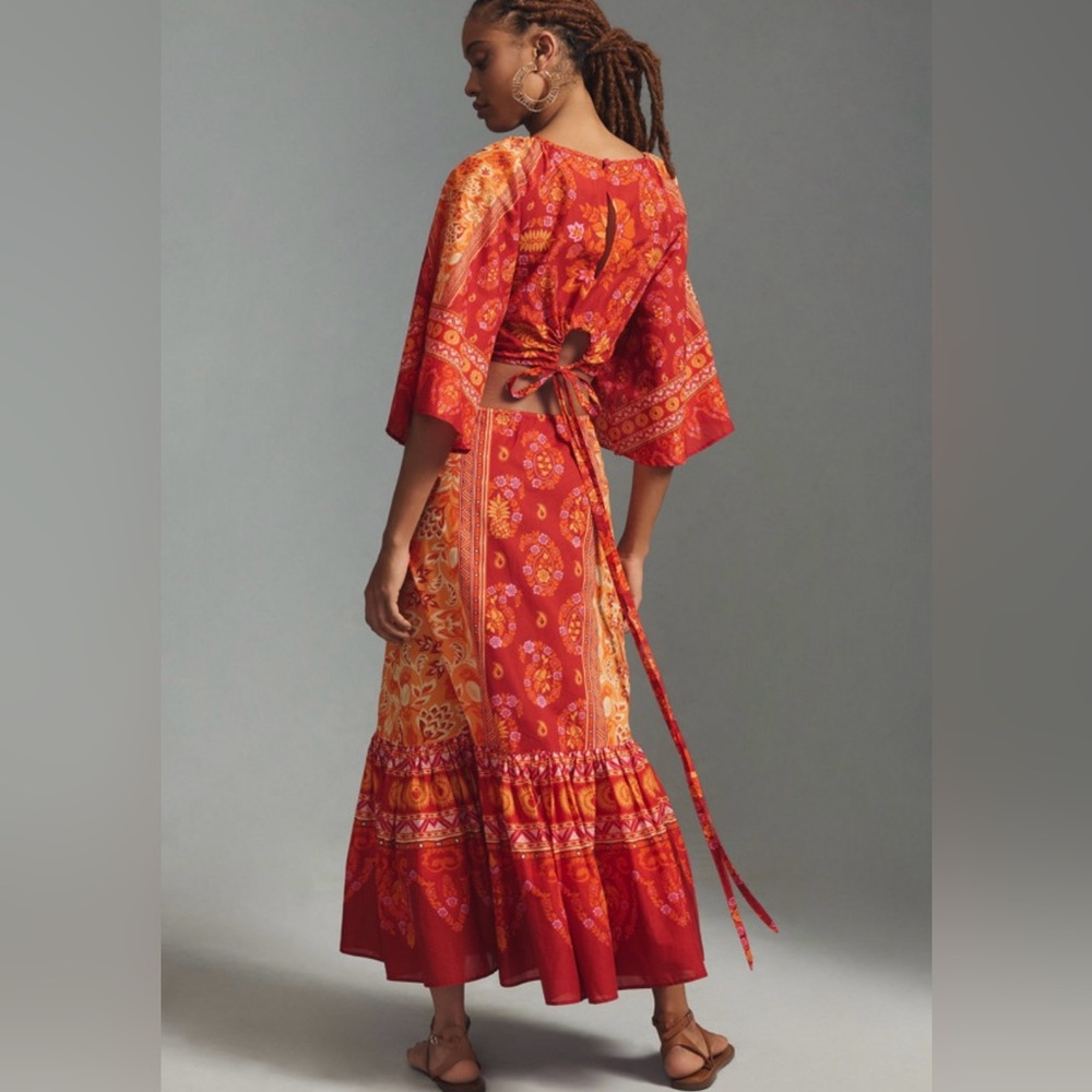 FARM RIO Combuco Cutout Maxi Dress - Picture 5 of 16